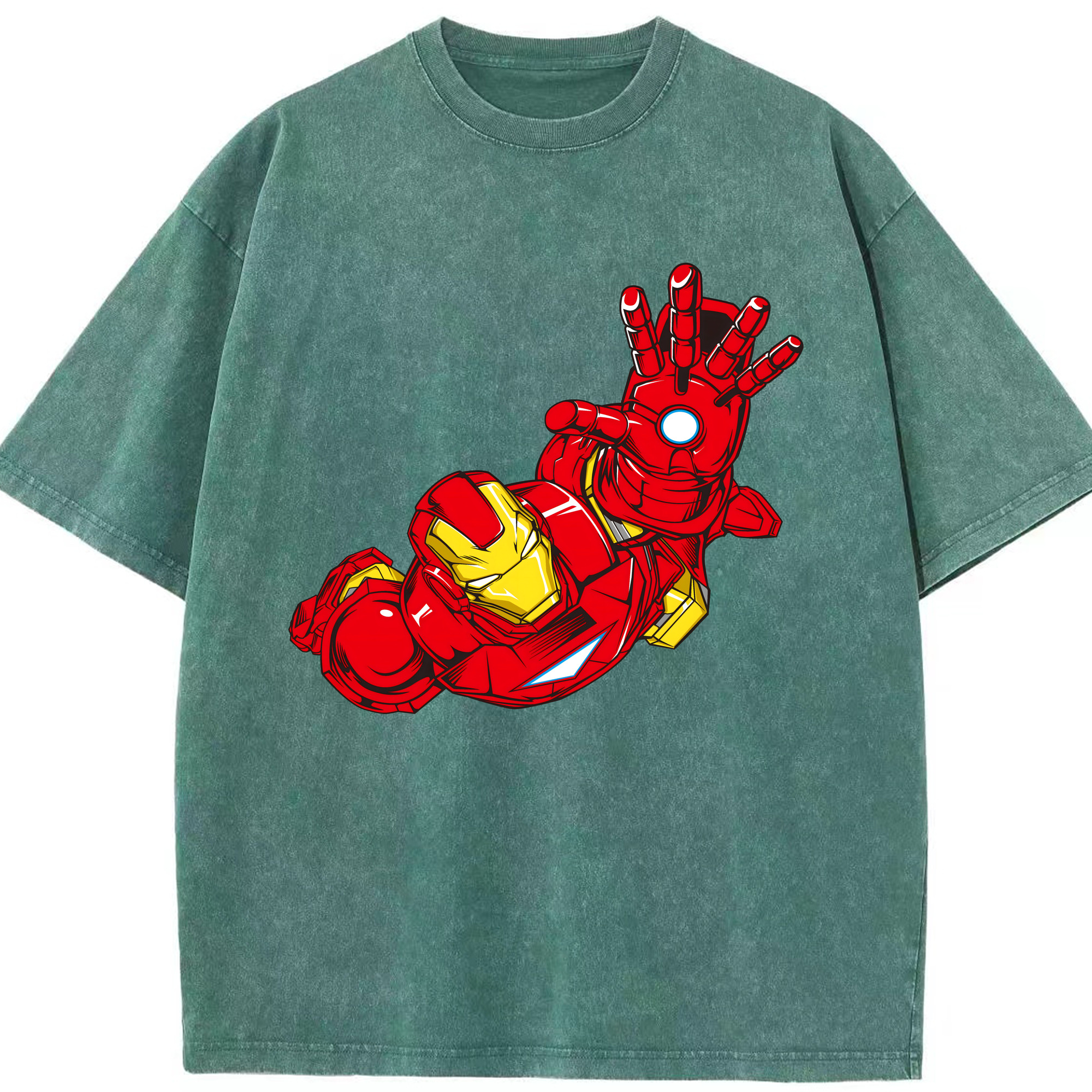 （画像用） アベンジャーズ The Avengers 綿100% ヴィンテージ風 半袖Tシャツ（フロントプリント）
